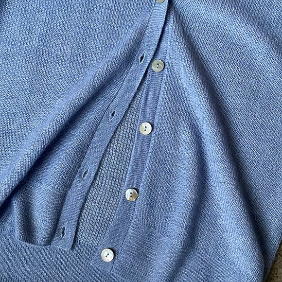 Weekend stories Simone cardigan baby blue - Picture 4 of 12